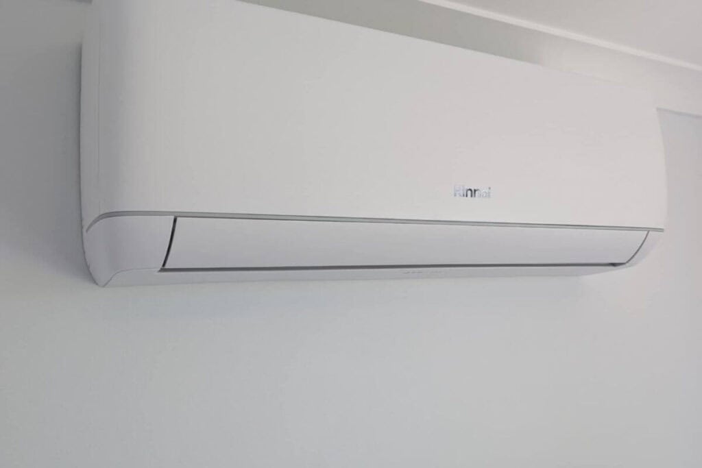 House electrician Perth Western Australia installing split air conditioner
