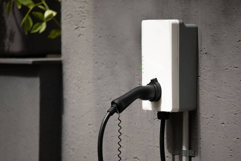 EV Charger Installer Perth wall-mounted home EV charging unit