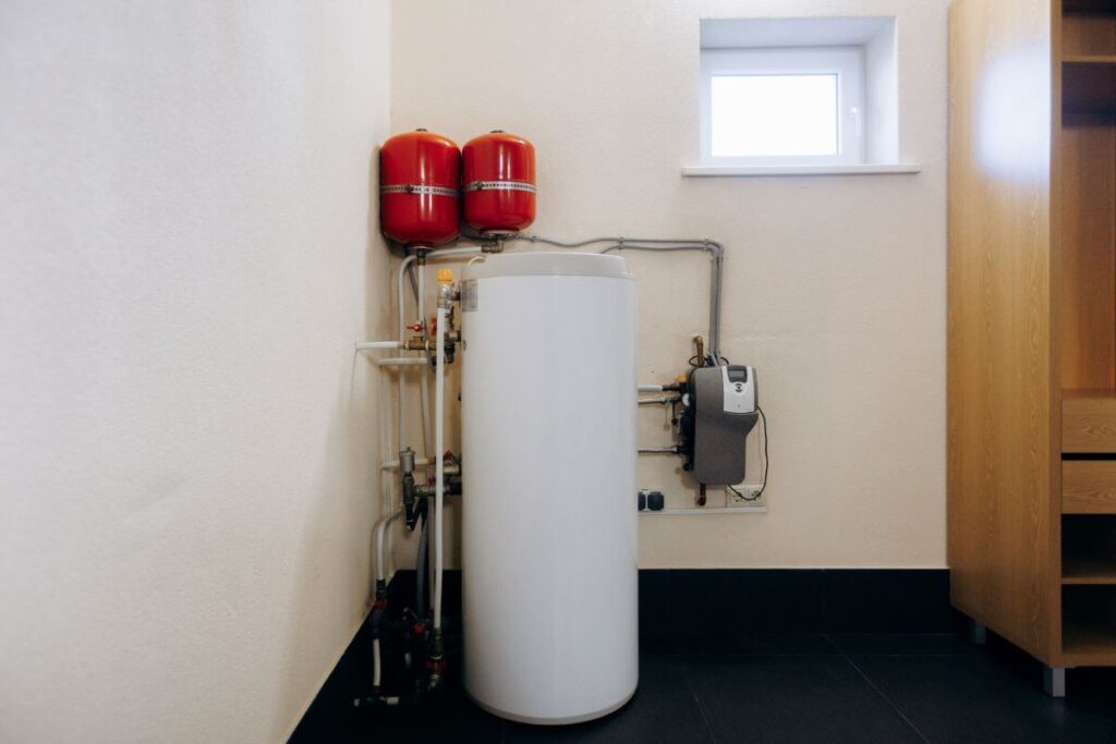 Electric Hot Water Unit Fitted in House Basement Harrisdale