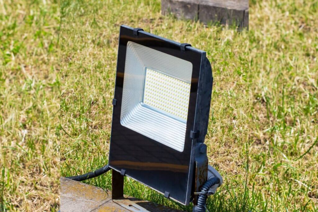 Outdoor security floodlight with sensor for home safety in High Wycombe Home