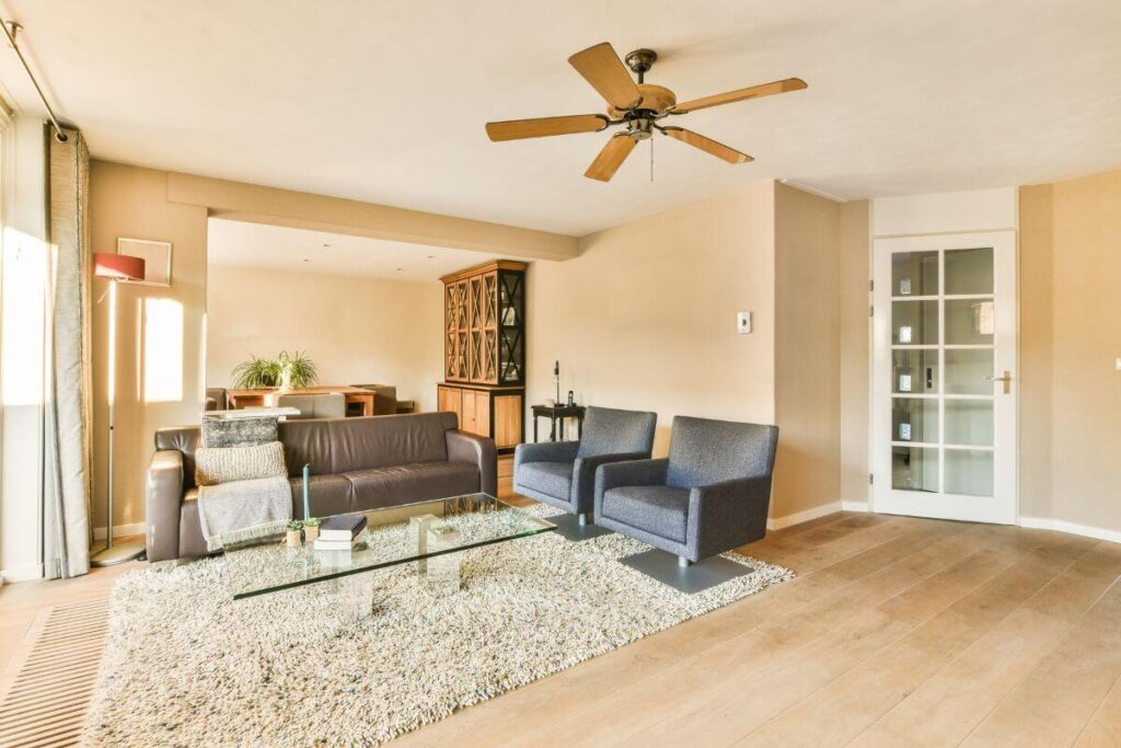 Residential Ceiling Fan Installed in Lounge Room Canning Vale home