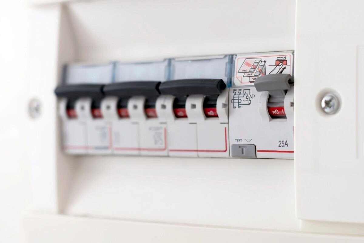 Switchboard installed in Perth residence